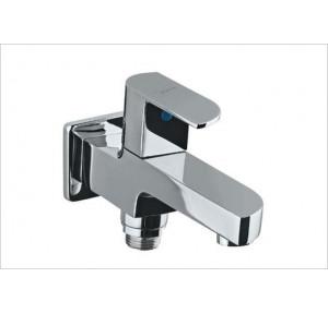 Jaquar 2 Way Bib Cock With Wall Flange, ALI-CHR-85041